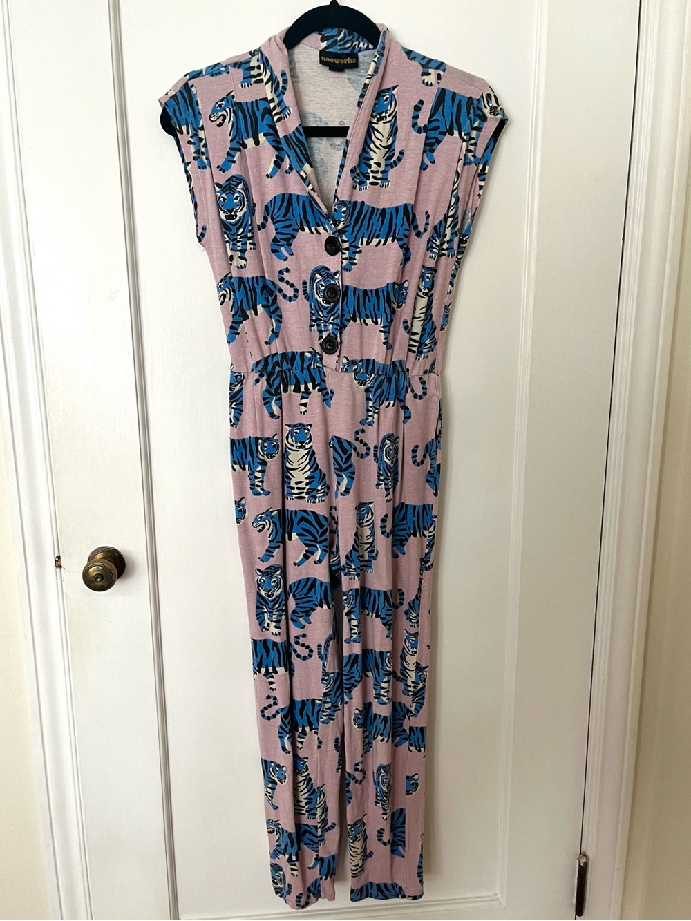 Nooworks Blue Tiger Magic Suit Jumpsuit
